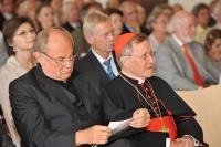 Europäische Kulturpreisverleihung in St. Peter mit Walter Kardinal Kasper, Erzbischof Robert Zollitsch und Klaus Maria Brandauer