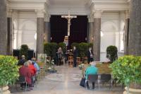 Wiedereröffnung der Einsegnungshalle im Freiburger Friedhofs-Dom.