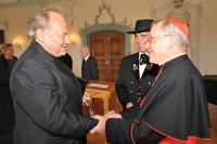 Europäische Kulturpreisverleihung in St. Peter mit Walter Kardinal Kasper, Erzbischof Robert Zollitsch und Klaus Maria Brandauer