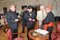 Europäische Kulturpreisverleihung in St. Peter mit Walter Kardinal Kasper, Erzbischof Robert Zollitsch und Klaus Maria Brandauer