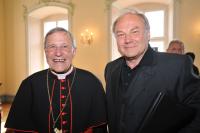 Europäische Kulturpreisverleihung in St. Peter mit Walter Kardinal Kasper, Erzbischof Robert Zollitsch und Klaus Maria Brandauer